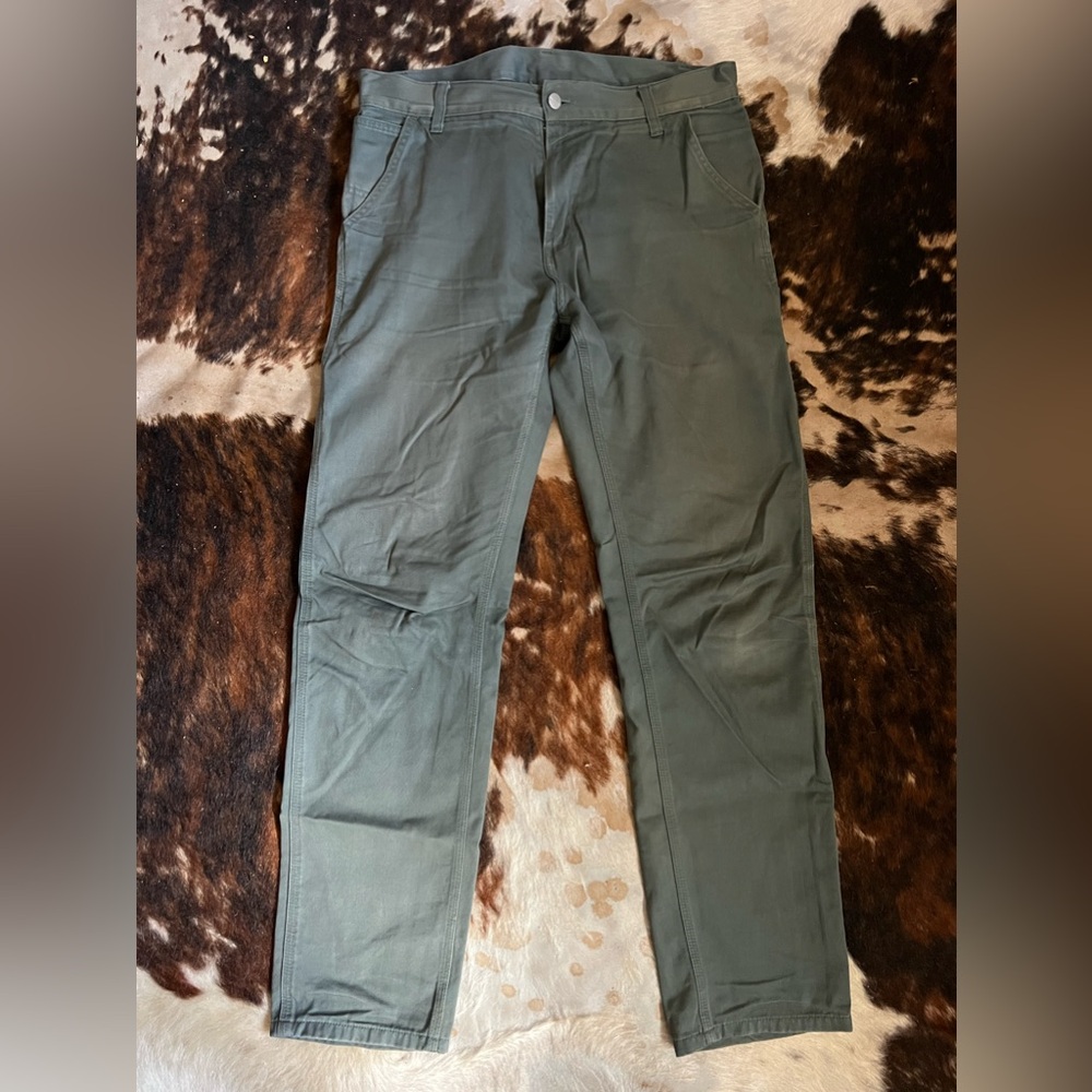 Carhartt WIP Ruck Single Knee Pant - 31x32 Army Green